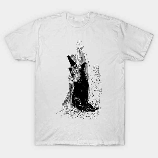 WIZARD T-Shirt by TheCosmicTradingPost